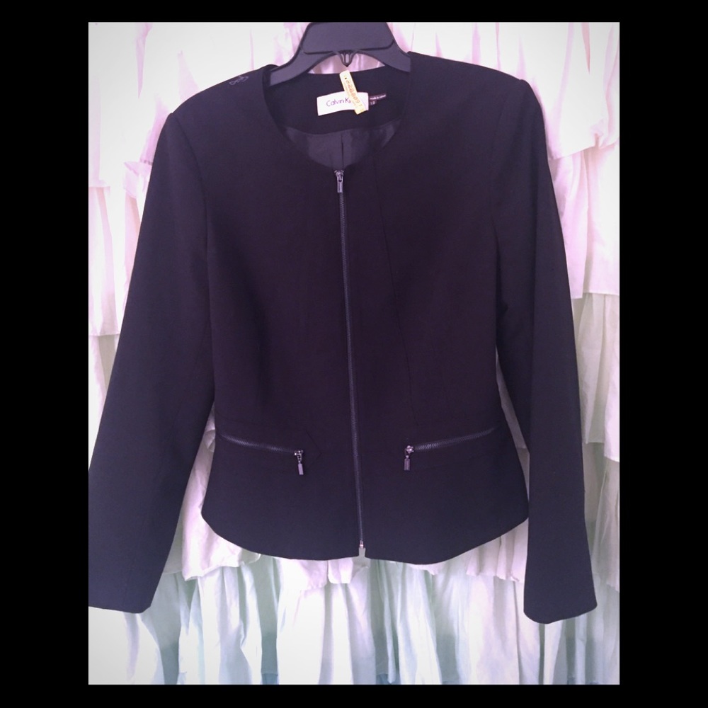 Calvin Klein career jacket